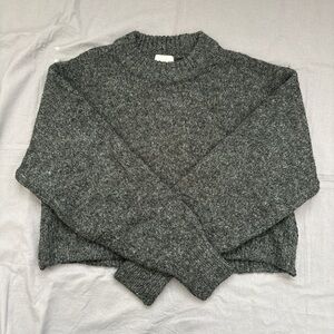 H&M Charcoal Crew Neck Sweater